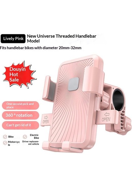 Yeni Elektrikli Araba Araba Cep Telefonu Tutucu Bisiklet Motosiklet Paket Servisi Olan Restoran Navigasyon Cep Telefonu Titreşim Önleyici Destek Braketi (Yurt Dışından)