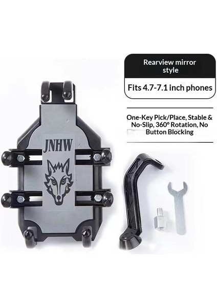 Yeni Elektrikli Araba Araba Cep Telefonu Tutucu Bisiklet Motosiklet Paket Servisi Olan Restoran Navigasyon Cep Telefonu Titreşim Önleyici Destek Braketi (Yurt Dışından)