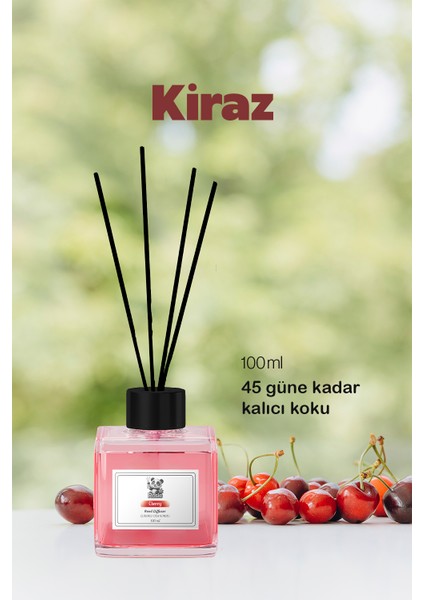 Rosıe Cherry Reed Diffuser Çubuklu Oda Kokusu 100 ml