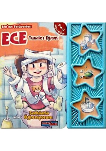 Ece’Nin Serüvenleri: Tuvalet Eğitimi Kitabı 3 - 5 Yaş İçin Ciltli 8 Sayfa fiyatları