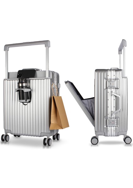 Bold Pc Policarbon Kabin Boy Valiz Silver indirimleri