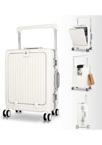 Bold Pc Policarbon Kabin Boy Valiz Beyaz