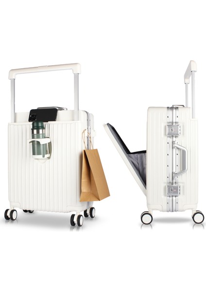 Bold Pc Policarbon Kabin Boy Valiz Beyaz indirimleri