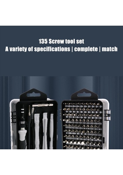 135 Inç 1 Manyetik Hassas Tornavida Kiti Bilgisayar Cep Telefonu Dizüstü Bilgisayar/ipad Onarım El Alet Kiti (Yurt Dışından) indirimleri