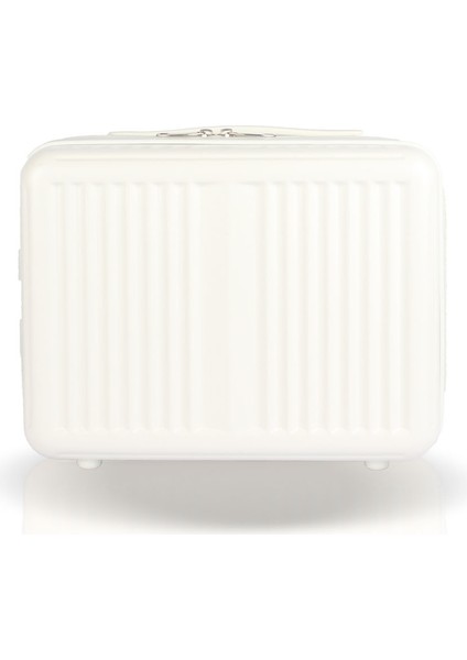 Glow Pc Policarbon Makyaj Çantası & El Valizi Beyaz modelleri