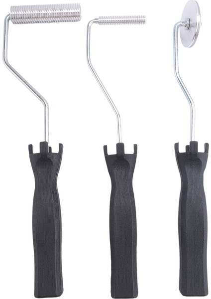 Frp Roller 3pcs Alaşım Frp El Düzenleme Araçları Fiberglas Kabarcık Laminasyon Temizleme ve Yatılayıcı Silindir Kiti Kürek Aracı (Yurt Dışından)