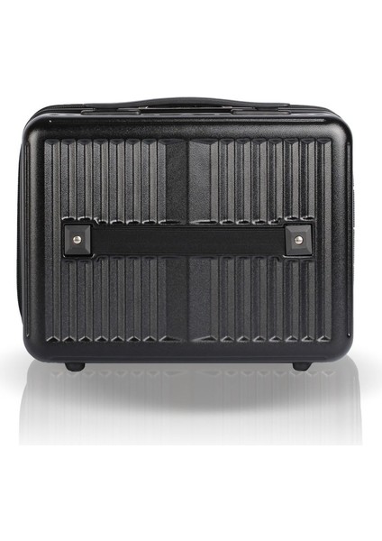 Glow Pc Policarbon Makyaj Çantası & El Valizi Siyah fırsatları