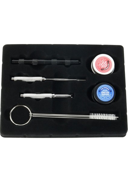 8pcs Airbrush Bakım Onarımı Seti Aksesuarlar Hava Fırçası Temizleme Aracı Kiti Airbrushes Grease Meme Araçları (Yurt Dışından)