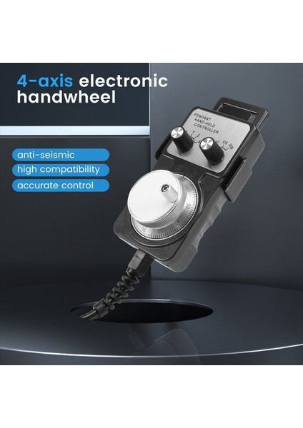 Cnc 4 Eksen Mpg Fagor Gsk Siemens Mitsubishi Fanuc Sistemi 5V Manuel Puls Jeneratör (Yurt Dışından) indirimleri