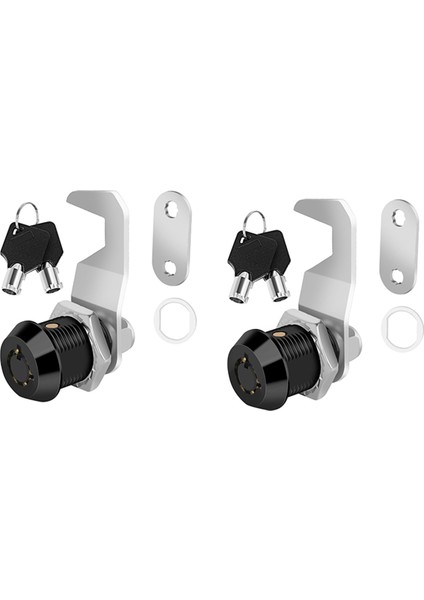 Anahtar Aynı Anahtar Dolap Kilidi Kanca Kam Kilidi Çinko Alaşımı Rv Kilidi CM1917 CM1930 5/8 Inç ile Siyah Alet Kutusu Kilidi (Yurt Dışından)