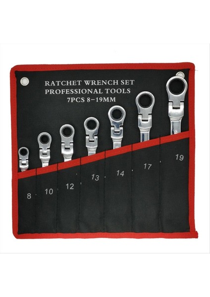 7 Adet Cırcırlama Anahtarı Seti Standart Metrik Kombinasyon Cırcır Anahtarı Araba Onarımı ve Ev Onarımı Için Ayarlanmış (Yurt Dışından) fiyatları