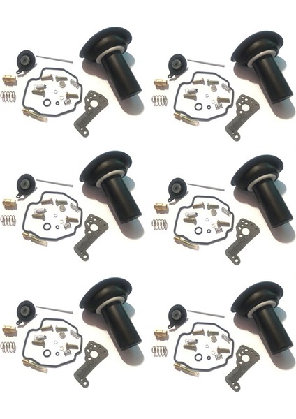 6set Virago XV535 1990-2001 Xv 535 Motosiklet Karbüratör Onarım Kiti Piston Diyafram Contası (Yurt Dışından)