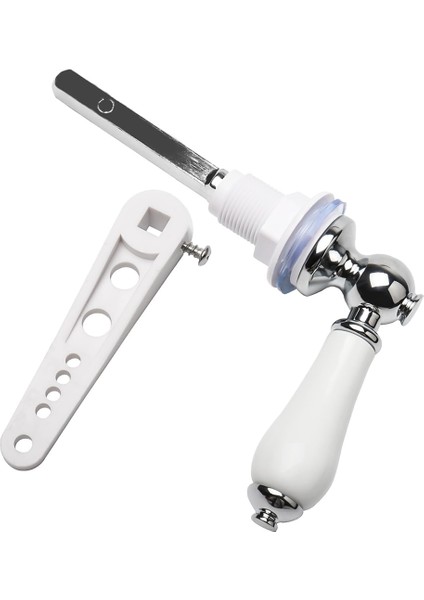 Seramik Tuvalet Aydınlatma Sapı Tuvalet Kulpları Flush Lever Geleneksel Viktorya Tarzı Tuvalet Sapı Yedek Kiti (Yurt Dışından)