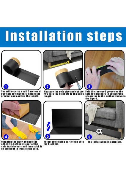 Alt Kanepe Için Oyuncak Bloker Evcil Hayvanların Kanepe Bölmesi Için Yatak Engelleyicinin Altındaki Kanepeye Oyuncakları Önleyin (Yurt Dışından) indirimleri