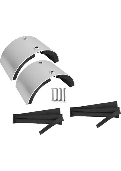 Metal Stilts Yedek Parçalar Kiti Bacaklar ve Kayışlar ile Alçıpan Kuzlular Için Kit Şeklinde Plakalar Tiltler Aksesuarlar Seti (Yurt Dışından)