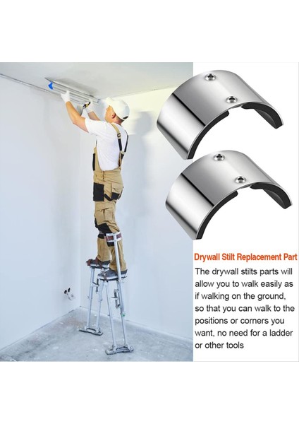 Metal Stilts Yedek Parçalar Kiti Bacaklar ve Kayışlar ile Alçıpan Kuzlular Için Kit Şeklinde Plakalar Tiltler Aksesuarlar Seti (Yurt Dışından) fiyatları