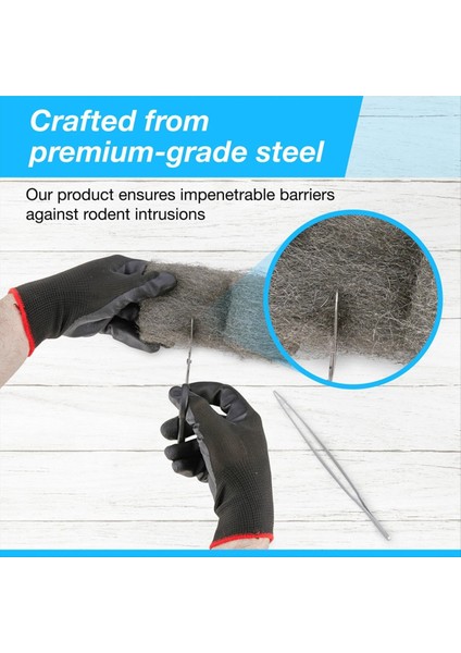 Çelik Yün Fareleri Prova Deliği ve Dolgu 3 Paket X10 Ft&#39 De 3 3 Çelik Yün Micecontrol Diy Kit Dolgu Aracı (Yurt Dışından) fırsatları