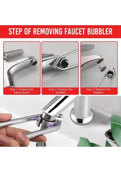 2x Musluk Havalandırıcı Anahtarı Çok Fonksiyonlu Su Borusu Anahtar Havzası Alt Pense Kollu Banyo Musluk Lavabosu (Yurt Dışından) indirimleri