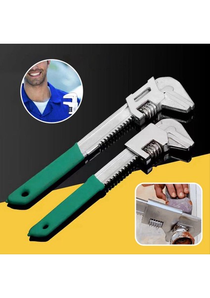 Çok Yönlü F-Tipi Ayarlanabilir Anahtar Çeliği Çok Fonksiyonlu Banyo Lavabo Anahtarı Ev Büyük Açık Uçlu Anahtar 280MM (Yurt Dışından) fiyatları