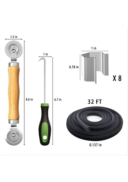 Ekran Onarım Kiti Ekran Silindir Araçları Rulman ve Kaldırma Kancası ve Ekran Klipsli Silindir Kurulum Için Ekran Spline (Yurt Dışından) fiyatları