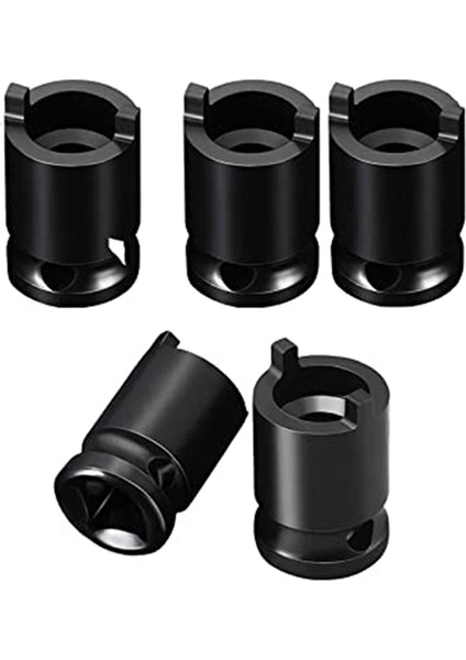 5 Adet Açılı Öğütücü Soket Anahtarı Açılı Öğütücü Basınç Plakası Çıkarma Manşonu Çelik Açılı Öğütücü Soket Anahtarı Adaptörü (Yurt Dışından)