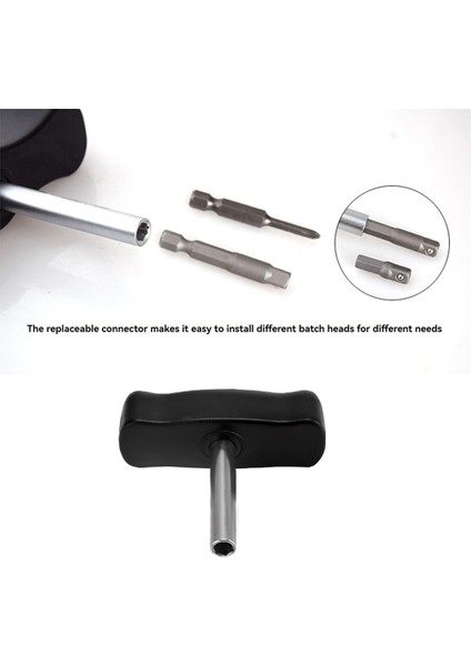 Serbest Çalışan T-Tipi Tork Anahtarı Sabit Tork Tork Tornavida Standart 1/4 Inç Altıgen Matkap Bitleri Için 1 8nm (Yurt Dışından) modelleri