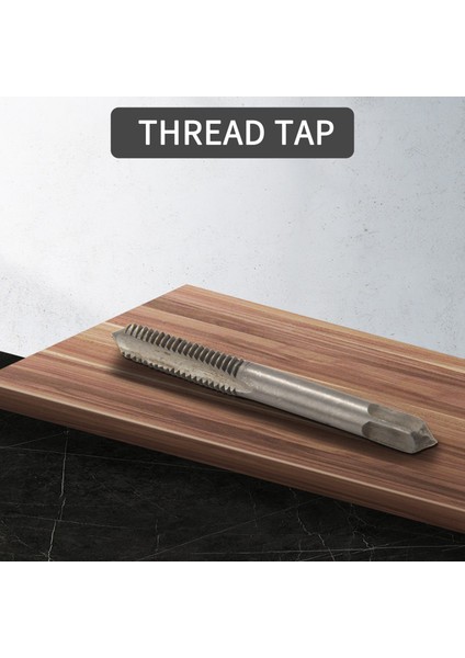 7pcs M3 - M12 Metal El Vidalı Makine Metrik Tap Tap Tap Matkap Bit Seti Gümüş (Yurt Dışından) fiyatları