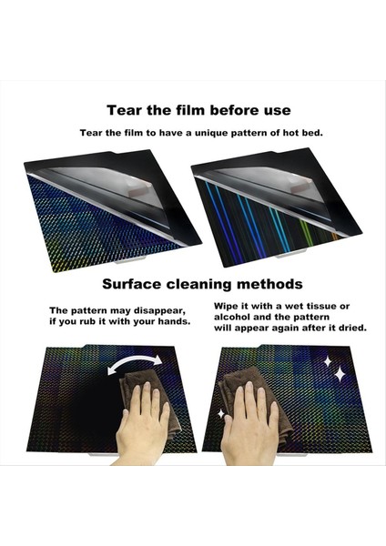 Bambu-Lab X1C/X1/X1E/P1P/P1S/A1 Baskı Yatağı 257X257MM Işık Işını+Phantom Yay Çelik Sac Plakası Için H1H Yapı Plakası (Yurt Dışından) indirimleri