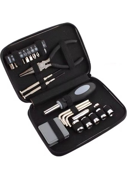 Hanehalkı El Takımı Kiti Taşınabilir Iğne Burun Pensesi Onarım Araçları Depolama Kılıfı Kombinasyon Paketi Karışık Araç Seti (Yurt Dışından)
