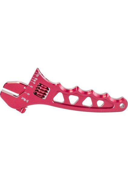 Ayarlanabilir A 3 4 6 8 10 12 Metal Anahtar Hortum Takma Aracı Metal Spanner AN3-AN12 PQY-SLW0601 Kırmızı (Yurt Dışından)