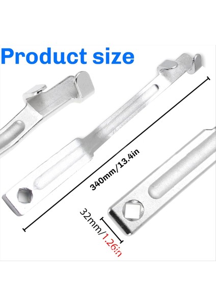 Genişletilmiş Gümüş Anahtar Torku Extender Universal Uzatma Aracı Açılış Uzatma Aksesuar Yardımcı Aracı 34CM (Yurt Dışından) modelleri