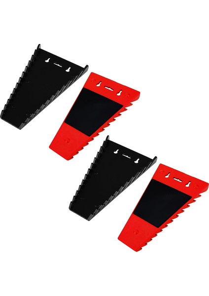 4 Paket Manyetik Anahtar Organizer Takım Kutusu ve Duvara Bağlı Manyetik Ankavulu Tutucu Için Tavuk Tepsi Tepsisi (Yurt Dışından)