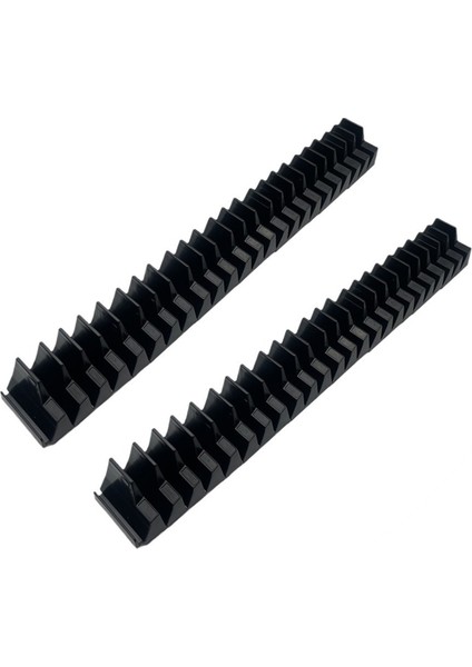 Araç Somun Depolama Organizatörü Siyah Takım Modüler Yuvalı Organizatör 2 Pcs Seti (Siyah) (Yurt Dışından)