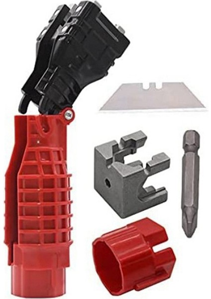 Musluk ve Lavabo Tesisat Sıhhi Tesisat Araçları Lavabo Altında Küçük Alanlar Için Tesisat Anahtarı Mutfak Banyo Tuvalet (Yurt Dışından)