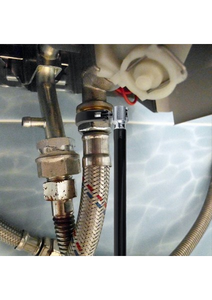 Musluk Anahtarı Karbon Çelik Tesisatçı Soket 5 Yuva ve 1 Chuck Tap Sırt Somun Anahtarı Mutfak Anahtarları A (Yurt Dışından) modelleri