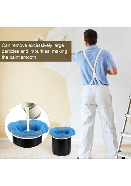10 Adet Boya Süzgeci Torbaları Ince Örgü Boya Filtresi Torbası Elastik Açıklıkta 5 Galonlu Kovalar Filtreleme Torbası (Yurt Dışından) modelleri