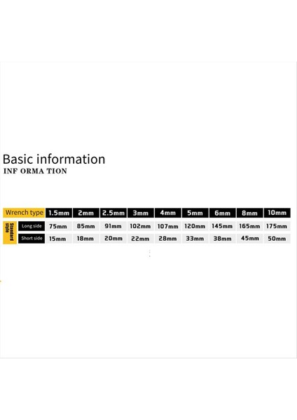 9 Arada Top-Uç Hex Anahtar Seti Altıgen Tornavida Alet Seti Kare Anahtar Erik Altıgen Anahtarı (Yurt Dışından) fiyatları