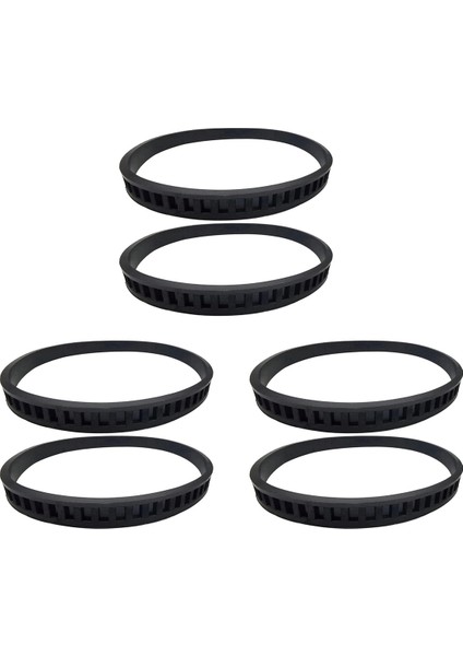 6 Paket 650721-00 Bant Teşkmanı Lastikleri Kemer Bantlı Testere Dewalt Için Kauçuk Lastik Kemeri 514002079 A02807 DCS374 DWM120 (Yurt Dışından)