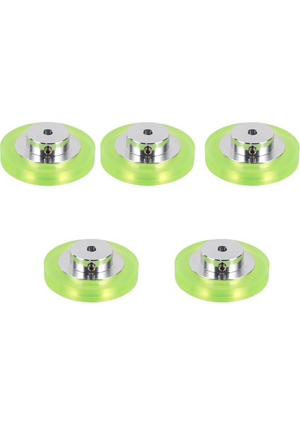 5x 200MM Alüminyum Poliüretan Endüstriyel Enkoder Tekerlek Ölçüm Tekerle (Yurt Dışından)