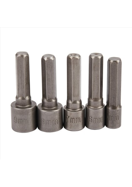 18PCS/SET 5MM-13MM 1/4inch Dıy Hex Shank Socket Sleeve Nozullar Somun Sürücü Bit Set Matkap Bit Adaptörü Ahşap Işleme Aracı (Yurt Dışından) modelleri