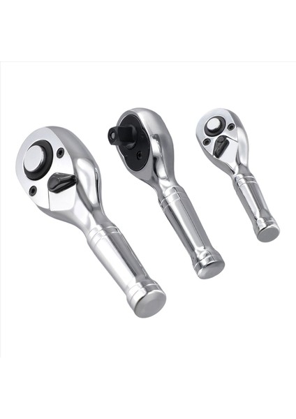 3pcs Mini Cırcır Anahtarı 1/4 1/2 3/8 Çift Başlı Mandal Anahtarı Çok Işlevli 72 Diş Hızlı Serbest Bırakma Cırcır Anahtarı (Yurt Dışından) modelleri