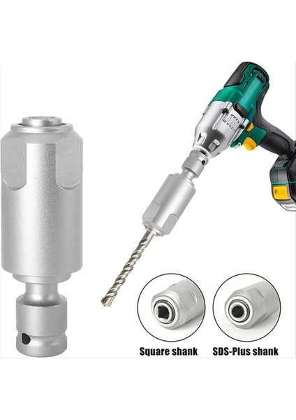 Elektrik Anahtarı Çekiç Adaptörüne 1/2 Dönüşüm Kafa Konnektörü Çubuk Yuvarlak Sap Elektrik Çekiç Matkap 1 Pcs (Yurt Dışından) indirimleri