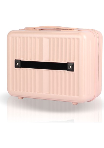 Glow Pc Policarbon Makyaj Çantası & El Valizi Pembe fiyatları