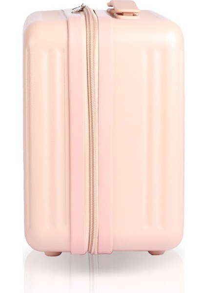 Glow Pc Policarbon Makyaj Çantası & El Valizi Pembe indirimleri