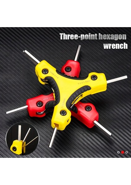 Katlanır Altıgen Yıldız Anahtar Cr-V Çelik Taşınabilir Tornavida Aleti Metrik Katlanır Altıgen Anahtar Kiti Kırmızı (Yurt Dışından) fırsatları