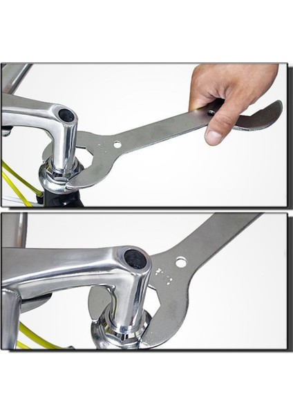 1 Pcs Mtb Dağ Bisikleti Kulaklık Anahtarı Spanner 30 32 36 40 mm Çok Başlıca Çoklu Elden Çırpma Sözleşmesi Bisiklet Onarımı (Yurt Dışından) modelleri