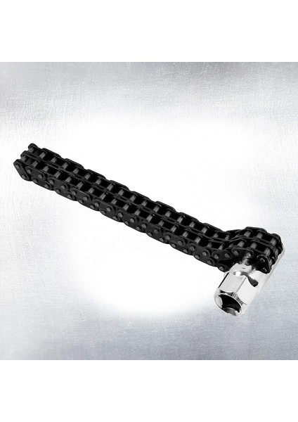 14CM Ağır Hizmet Tipi Zincir Yağ Filtresi Anahtarı 52 Bölümlü Çift Zincirli Anahtar Makinesi Araba Yağı Filtreleri Anahtarı Anahtarı (Yurt Dışından) fırsatları
