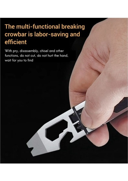 Entegre Çok Fonksiyonlu Cırcır Crowbar Kombine Takım Anahtarı Tornavida Taşınabilir Aracı (Yurt Dışından) fırsatları