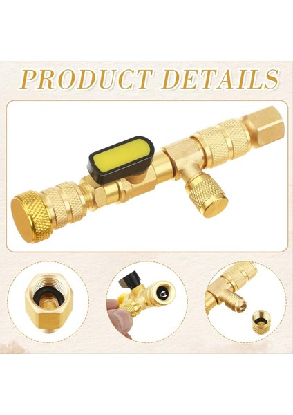 Soğutma Servisi Anahtar Seti 1/4 ve 5/16 Port Service Wrench3/8 1/4 5/16 3/16IN (Yurt Dışından) modelleri