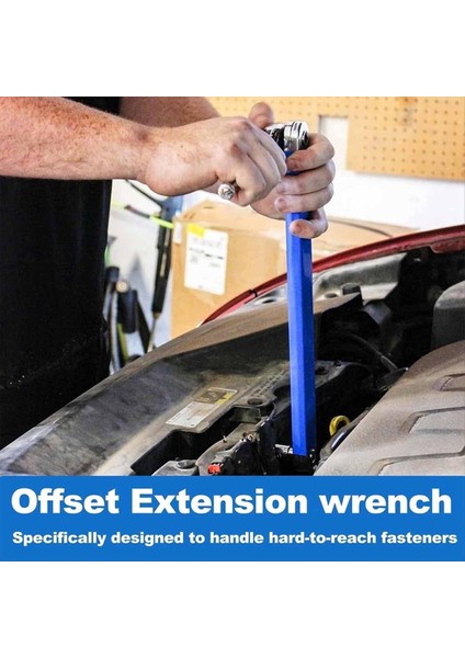 Ofset Uzatma Anahtarı 15 Inç Çok Fonksiyonlu Sıkı Erişim Anahtarı Karbon Çeliği Ofset Etkiye Hazır Soket Anahtarı Aracı (Yurt Dışından) fırsatları